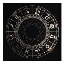 타로 카드 24 Pentagram Tarots 식탁보 벨벳 제단 Cloth Pentacles Mat, 11