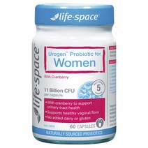 호주 직배송 여성 질건강 유산균 Life Space Womens Microflora Probiotic 60 Capsules