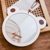 우디오브 곰돌이 원목 아크릴 안전거울
