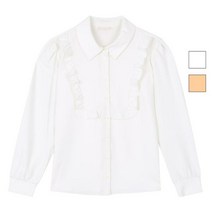 셀러허브 1 Si DP01 프릴 장식 카라 블라우스 SFBAI2412