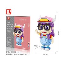 미키 마우스 스티치 스토리 애니메이션 슈퍼 플라잉 마 브라더스 스타터 블록 대형 모델 DIY 마이크로 빌, [02] NO BOX, 19 JM-200532_02 NO BOX