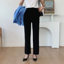 블랑샵 데일리 뒷밴딩 일자 슬랙스 팬츠