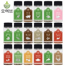오허브 향신료 30종 모음 치킨 삼겹살 양꼬치 쯔란 바질 카레 파프리카 페퍼론치노 후추 파슬리, 12.케이준스파이스80g, 80g, 1개