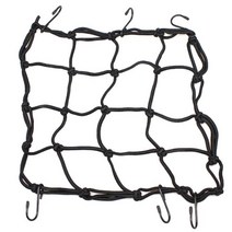 오토바이화물 그물 후크 보류 가방화물 자전거 스쿠터 메쉬 연료 탱크화물 Equipaje 오토바이 헬멧 스토리지 트렁크 가방 새로운, Black