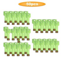 호환 USB 플래시 드라이브 50 개/개 사용자 정의 로고 usb 플래시 드라이브 금속 펜 64 기가 바이트 pendri, 128GB_green