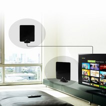 GK-357 실내용/지상파/UHF/공중파 안테나/TV안테나/디지털/TV수신기/캠핑용안테나