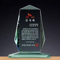 [랜드마크트로피] 최고인기 상패 감사패, 상품명:L5-109-대+융케이스, 1개