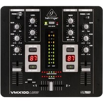 Behringer Pro Mixer VMX100USB 2채널 DJ 믹서