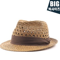 아이엠캡 빅레이 원톤 섬머 빅사이즈 페도라