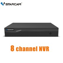 영어 매뉴얼 VStarcam HD 8CH NVR 오디오 입력 HDMI 9 채널 네트워크 녹화기 IP카메라 보안 시스템 CCTV 시스템 N8209, 16시간, 미국 플러그