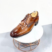 탠디 남성 몰드쿠션 유광 키높이4cm정장화구두(3P180253A)