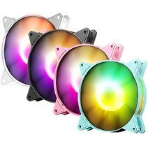 darkFlash C6S 140 RGB 시스템쿨러 블랙 (1PACK), 1개, 선택하세요