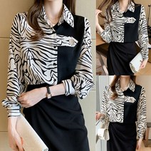 Joyce shop 오래달리기 여성 블라우스 쥬쥬c 여름 쉬폰