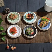 [AFZ_1095278] (색 상 : 블랙) 소야 아름 조개접시 그릇 1호 감성식기 도자기그릇 이천도자기 접시 여주도자기, 블랙, 블랙