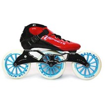 발광 롤러 스케이트 스피드 야광 신발 휠 바퀴 인라인 프레임 베어링 콤비네이션 3X125mm 125mm 85A 마라톤 레이싱용 165mm 195mm 마운트, 3X125mm model12+39