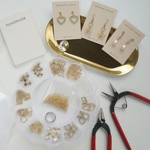 (50쌍)후크형 귀걸이 만들기재료
