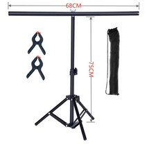 사진 pvc 배경 배경 지원 스탠드 시스템 가방이있는 사진 스튜디오를위한 금속 배경, 68x75cm 스탠드