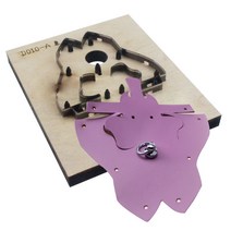가죽공예 목형 철형 칼 금형 코끼리 골드 가죽 스트랩 핸드메이드 DIY 문양, 곰 일본도