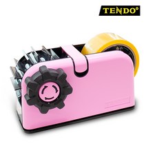 [TENDO 신제품]텐도 다분할 테이프 디스펜서 ZO-508_박스테이프를 원하는 넓이로! 신개념 커터기 무소음테이프 1개포함, 다분할디스펜서_핑크(무소음테이프 1개포함)