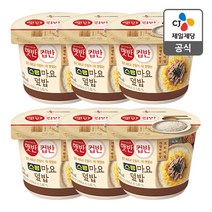 CJ 햇반 컵반 스팸마요덮밥, 219g, 6개