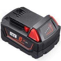 우스틴스 M18 18V 5AH 6AH 8AH 밀워키 호환공구 배터리