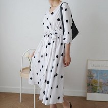 샬랑 아이예뻐 휴양지 원피스 미니아이예뻐 휴양지 원피스 카라아이예뻐 휴양지 원피스 원피스 롱원피스 브이넥원피스 셔링원피스 도트원피스