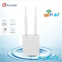 와이파이라우터 tianjie 고속 4g LTE 무선 ap 방수 잠금 해제 핫스팟 96, 유럽 ​​버전