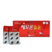 30대여성 철분영양제 헤모론 푸마르산제일철 남자