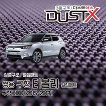 구형 티볼리 벌집매트 X100 자동차 차량용 차량매트, 구형 티볼리 (2015~2017), 트렁크매트