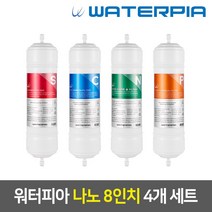 워터피아 워터피아 나노케어필터, 04_08인치_양방향, 01_나노필터_기본세트