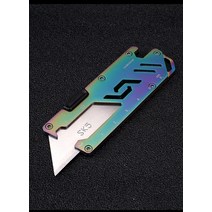 SK5 블레이드 유틸리티 나이프 항공 알루미늄 핸들 EDC 야외 멀티 도구 종이 샤프 커터 선물 5, [07] MULTI, 07 MULTI