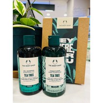 더바디샵 티트리 샴푸 250ML + 티트리 컨디셔너 250ML 2종선물세트 (선물포장), 1