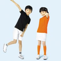 필골드 [필골드] 30수 아동 라운드 유색 반팔티셔츠 UR404 단체복 자수 나염인쇄