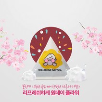 헬로원데이스파 삼각입욕제 반신욕 족욕 배스 배쓰 바스솔트 아로마 호주 천일염 미용소금 30g, 플라워(아카시아), 300개