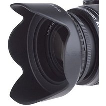 캐논 EF-S 24MM f/2.8 STM 렌즈 용 52mm 튤립 꽃 후드, 한개옵션0