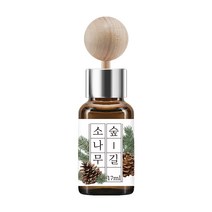 천연 에센셜오일 더허브샵 미니디퓨저 17ml, 소나무숲길