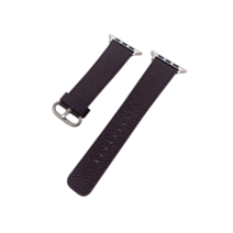 NUBASE 애플워치 8 호환 레트로 앱송 가죽 스트랩 + 필름 1P (41/45/49mm), 다크브라운