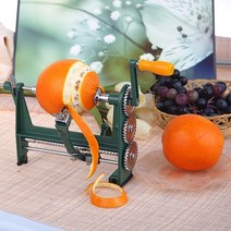 오렌지 과일 깎는 기계 사과 감 배 껍질 제거 필러, 한개옵션0