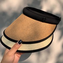 햇빛 여자 여성 자외선차단 챙 넓은 모자 썬캡 선캡