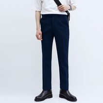 더블옴므 남성용 구김없는 프리미엄 링클프리 히든밴딩 스판 슬랙스