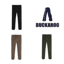 [버커루] [BUCKAROO 특가전] 가먼트다잉 스판 워싱 밴딩 팬츠 긴바지