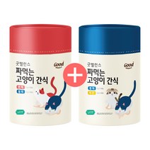 굿밸런스 고양이 짜먹는 간식 2종 세트 (120p), 단품