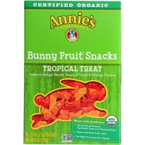 애니스 버니 프루트 스낵, Tropical Treat, 5개입