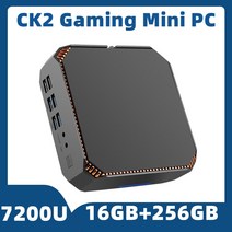 미니PC 컴퓨터 초미니 초소형 산업용 피씨 CK2 인텔 코어 7th i5-7200U Win 10/11 게임 미니 PC 16GB DDR4 128GB 256GB NVME SSD WIF, [01] i5-7200U, [01] 미국, [02] 8GB 256GB