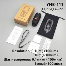 전문가 휴대용 검교정 블루투스 새로운 Yunombo YNB-110/YNB-111 Fe + Zn 미니 자동차 페인트 두께 테스터, 01 YNB-111