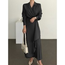 결혼식하객룩 5월 정장 돌잔치 엄마 여성 허리 원피스 봄