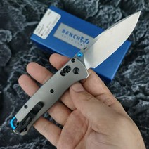 새로운 미니 Benchmade 535 TC4 티타늄 합금 핸들 고품질 접는 나이프 D2 블레이드 스톤 워시 야외 안전 포