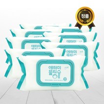 애터미 물티슈 캡형 70매 x 8팩