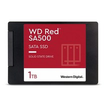 조끼 rn 디지털 SA500내장 SSD 1TB 레드 NAS 3D SATA III 6Gb/s 2 5/7mm 최대 560MB/s (WDS100T1R0a), 500GB
