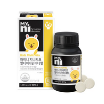 마이니 지니키즈 멀티비타민 미네랄 90g, 60정, 9개